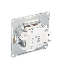 Выключатель Systeme Electric Glossa одноклавишный встраиваемый бежевый (GSL000211) - фото 5