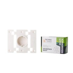 Подрозетник звукоизоляционный SoundPack Multi 53х150х150 мм 1 секция - фото 2