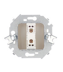 Выключатель Simon 15 одноклавишный встраиваемый слоновая кость с подсветкой (1591104-031) - фото 5