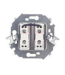 Выключатель Simon 15 двухклавишный встраиваемый белый с подсветкой (1591392-030) - фото 5