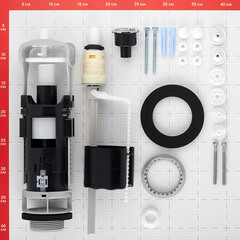 Унитаз-компакт Jika Lyra с косым выпуском без сиденья белый (2423.4/8.2423.4.000.242.9) - фото 7