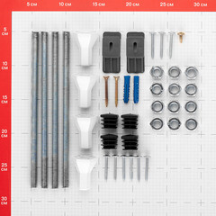 Каркас для ванны акриловой Cersanit Lorena 160-170х70-75 см с монтажным набором (K-RW-UNIVERSAL*160-170) - фото 2