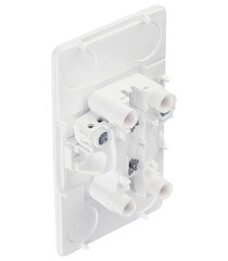 Розетка Systeme Electric Этюд накладная белая (PA16-005B) - фото 5