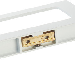 Держатель для туалетной бумаги Iddis Slide сталь белый (SLIWT00i43) - фото 4