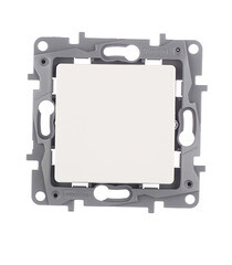 Переключатель Legrand Etika одноклавишный встраиваемый белый (672205) - фото 1