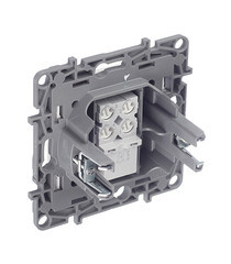 Розетка телефонная Legrand Etika встраиваемая белая RJ11 (672240) - фото 2