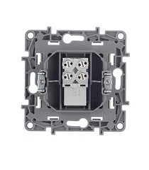 Розетка телефонная Legrand Etika встраиваемая слоновая кость RJ11 (672340) - фото 3