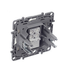 Розетка телефонная Legrand Etika встраиваемая слоновая кость RJ11 (672340) - фото 2