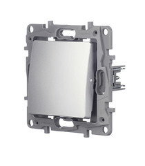 Переключатель Legrand Etika одноклавишный встраиваемый алюминий (672405) - фото 4