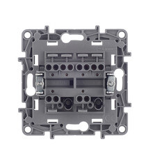 Переключатель Legrand Etika двухклавишный встраиваемый антрацит (672612) - фото 2