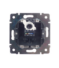 Розетка компьютерная Legrand Valena встраиваемая алюминий (694334) - фото 2