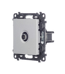 Розетка телевизионная Legrand Valena Life встраиваемая алюминий (753651) - фото 3