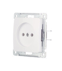 Розетка Hegel Master встраиваемая белая (РС16-401) - фото 2