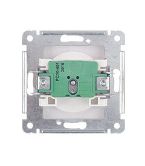 Розетка Hegel Master встраиваемая белая (РС16-401) - фото 3