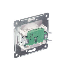 Розетка Hegel Master встраиваемая белая (РС16-401) - фото 4