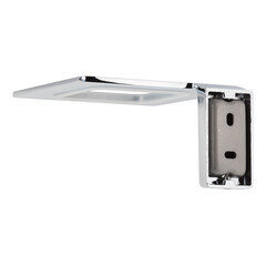 Мыльница для ванной Iddis Slide с держателем стекло матовое/сталь хром (SLISCG0i42) - фото 5