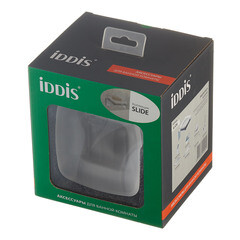 Мыльница для ванной Iddis Slide с держателем стекло матовое/сталь хром (SLISCG0i42) - фото 4