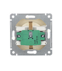 Розетка Hegel Master встраиваемая слоновая кость (РС16-411-01) - фото 3