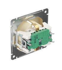 Розетка Hegel Master встраиваемая слоновая кость (РС16-411-01) - фото 4