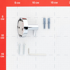 Крючок для ванной Iddis Sena одинарный на шуруп металл хром (SENSS10i41) - фото 4