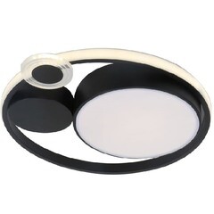 Изображение товара Светильник светодиодный накладной Arte Lamp Stockholm 3000-5700К 32 Вт 5 кв.м черный IP20 (A2690PL-1BK)