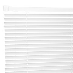 Жалюзи горизонтальные пластиковые 40х160 см белые - фото 5
