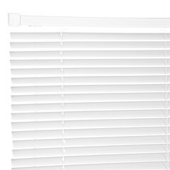 Жалюзи горизонтальные пластиковые 90х160 см белые - фото 2
