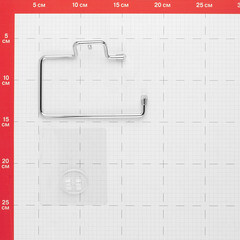 Держатель для туалетной бумаги Kleber Lite металл хром (KLE-LT016/8497) - фото 4