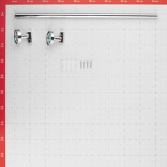 Полотенцедержатель Fora Long 527 мм на шуруп силумин хром (L008/1220) - фото 4