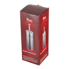 Ершик для унитаза Fora напольный металл хром (1090/7260) - фото 2