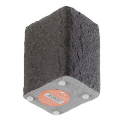 Стакан для ванной Fora Stone Black настольный полирезин черный (FOR-STN44BL) - фото 3