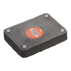 Мыльница для ванной Fora Stone Black настольная полирезин черная (For-STN36BL) - фото 3