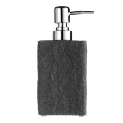 Дозатор для мыла Fora Stone Black настольный полирезин черный (For-STN021BL) - фото 4