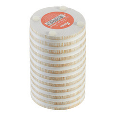 Стакан для ванной Fora Spiral настольный полирезин бежевый (FOR-SPL044NAT) - фото 2