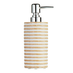 Дозатор для мыла Fora Spiral настольный полирезин бежевый (For-SPL021NAT) - фото 2