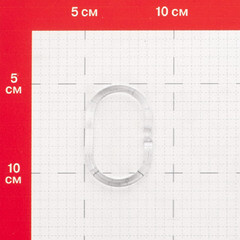 Кольца для штор Fora пластиковые прозрачные (12 шт.) (K12) - фото 3