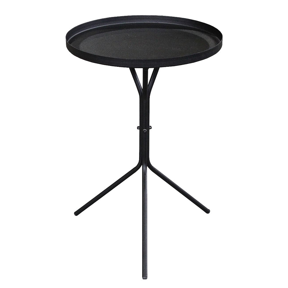 Изображение товара Круглый журнальный столик Sheffilton SHT-CT11 черный муар современный дизайн