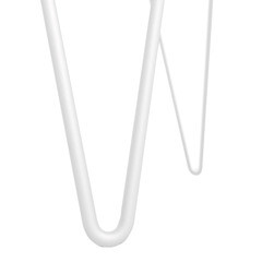 Журнальный столик круглый белый мрамор/белый муар Sheffilton SHT-CT27 - фото 5