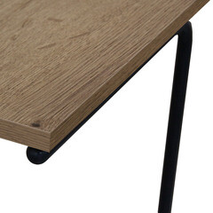 Приставной столик прямоугольный дуб галифакс табак Sheffilton SHT-CT9 - фото 3