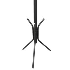 Вешалка напольная металлическая 4 крючка черная Sheffilton SHT-CR2078 - фото 2