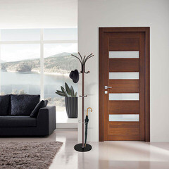 Вешалка напольная металлическая 10 крючков темный орех Sheffilton SHT-CR9 - фото 2