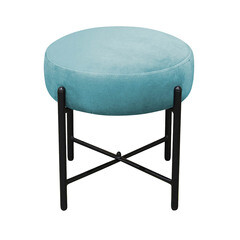 Изображение товара Пуф голубая пастель Sheffilton SHT-B4