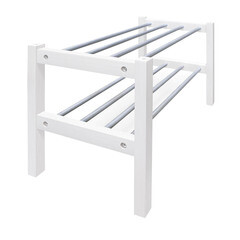 Полка для обуви белая Sheffilton SHT-SR9 - фото 3