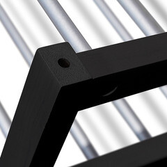 Полка для обуви черная Sheffilton SHT-SR9 - фото 2