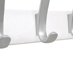 Вешалка настенная деревянная 4 крючка белая Sheffilton SHT-WH20 - фото 3