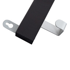 Вешалка настенная деревянная 5 крючков черная Sheffilton SHT-WH25 - фото 2