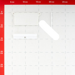 Ламели для вертикальных жалюзи 180 см Лайн белые (5 шт.) - фото 3