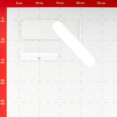 Ламели для вертикальных жалюзи 180 см Лайн бежевые (5 шт.) - фото 2