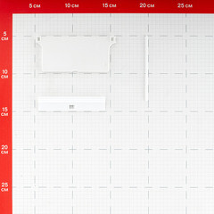 Ламели для вертикальных жалюзи 280 см Лайн бежевые (5 шт.) - фото 2
