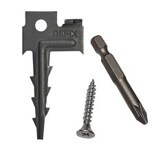 Изображение товара Крепеж с термодиффузионным цинкованием для террасной доски Осфикс Восток (130 шт.)